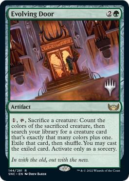 Evolving Door (144) [Streets of New Capenna Promos]