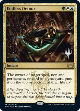 Endless Detour (183) [Streets of New Capenna Promos]