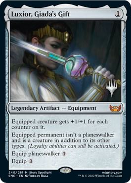 Luxior, Giada's Gift (240) [Streets of New Capenna Promos]