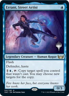 Errant, Street Artist (41) [Streets of New Capenna Promos]
