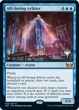 All-Seeing Arbiter (34) [Streets of New Capenna Promos]