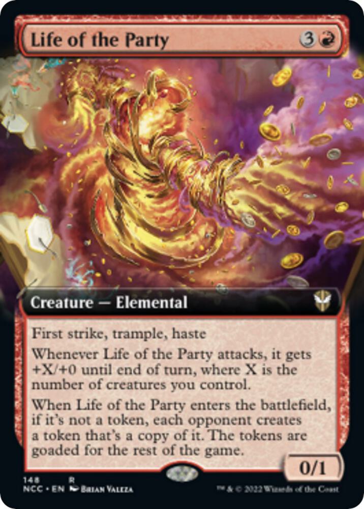 Life of the Party (Extended Art) (148) [New Capenna Commander] [Extended Art]