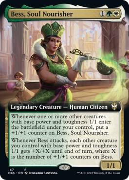 Bess, Soul Nourisher (Extended Art) (167) [New Capenna Commander] [Extended Art]