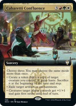 Cabaretti Confluence (Extended Art) (169) [New Capenna Commander] [Extended Art]