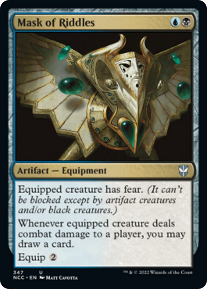 Mask of Riddles (347) [New Capenna Commander]