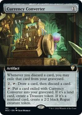 Currency Converter (Extended Art) (181) [New Capenna Commander] [Extended Art]