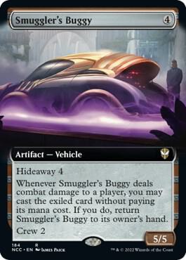 Smuggler's Buggy (Extended Art) (184) [New Capenna Commander] [Extended Art]