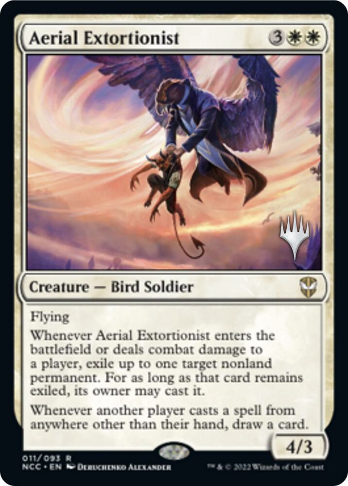 Aerial Extortionist (11) [Streets of New Capenna Promos]