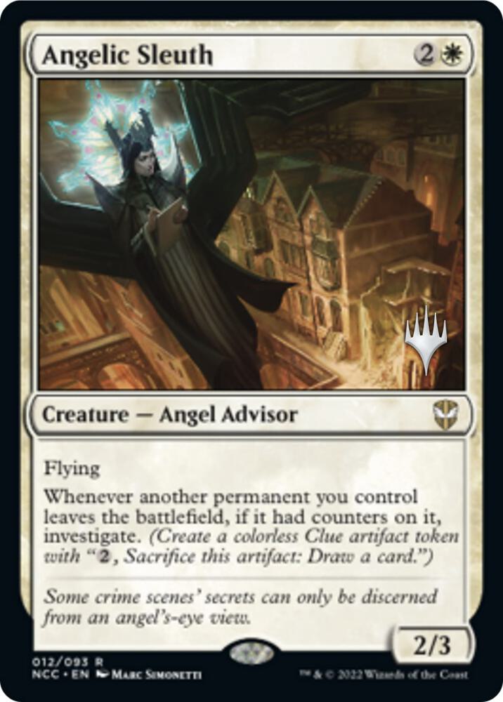 Angelic Sleuth (12) [Streets of New Capenna Promos]