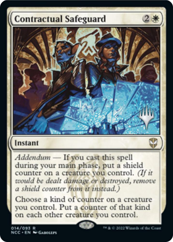 Contractual Safeguard (14) [Streets of New Capenna Promos]