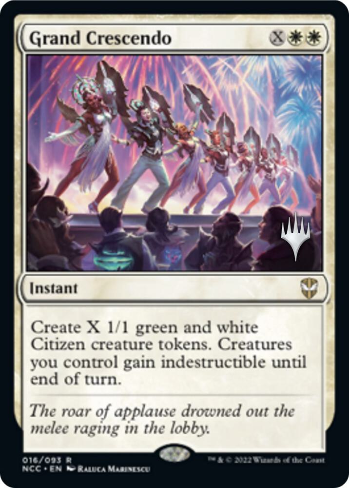 Grand Crescendo (16) [Streets of New Capenna Promos]