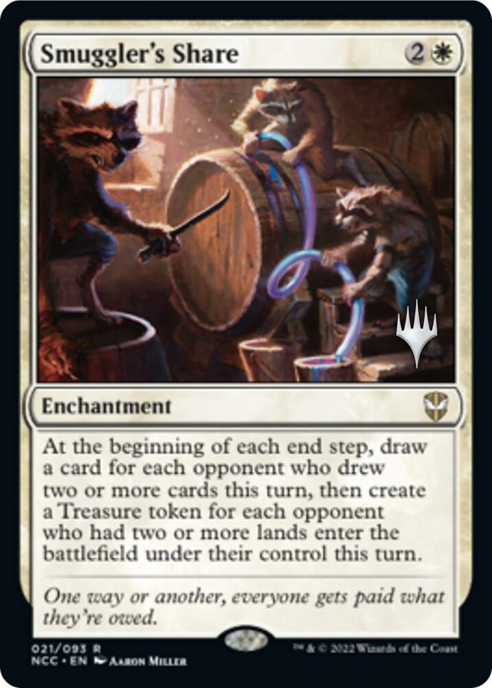 Smuggler's Share (21) [Streets of New Capenna Promos]