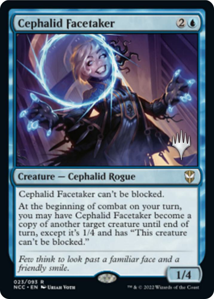 Cephalid Facetaker (23) [Streets of New Capenna Promos]