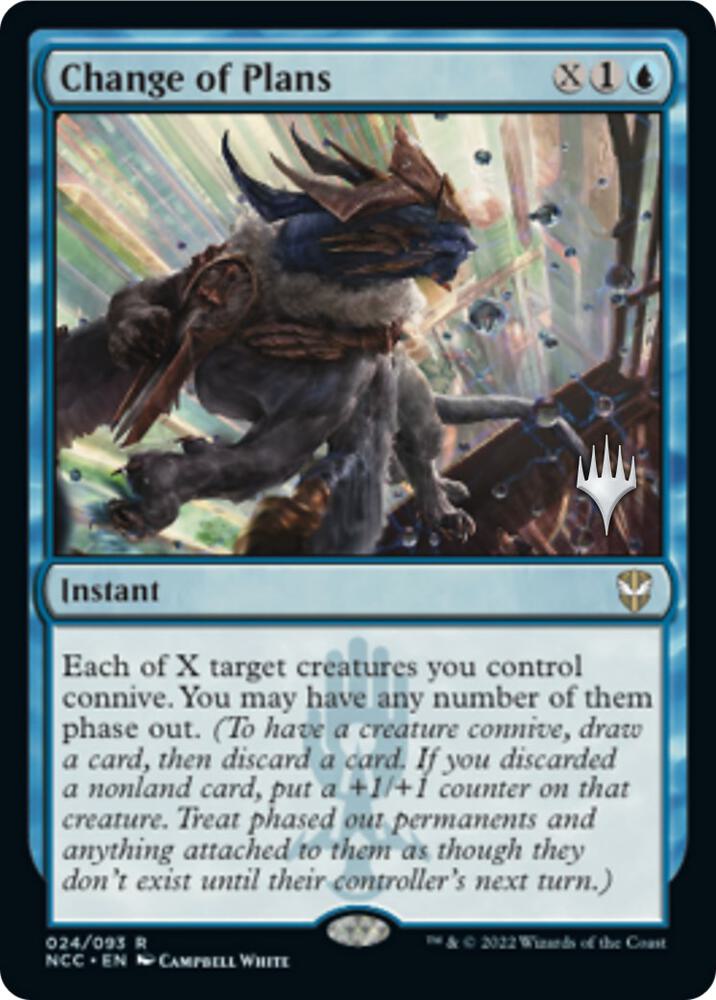 Change of Plans (24) [Streets of New Capenna Promos]