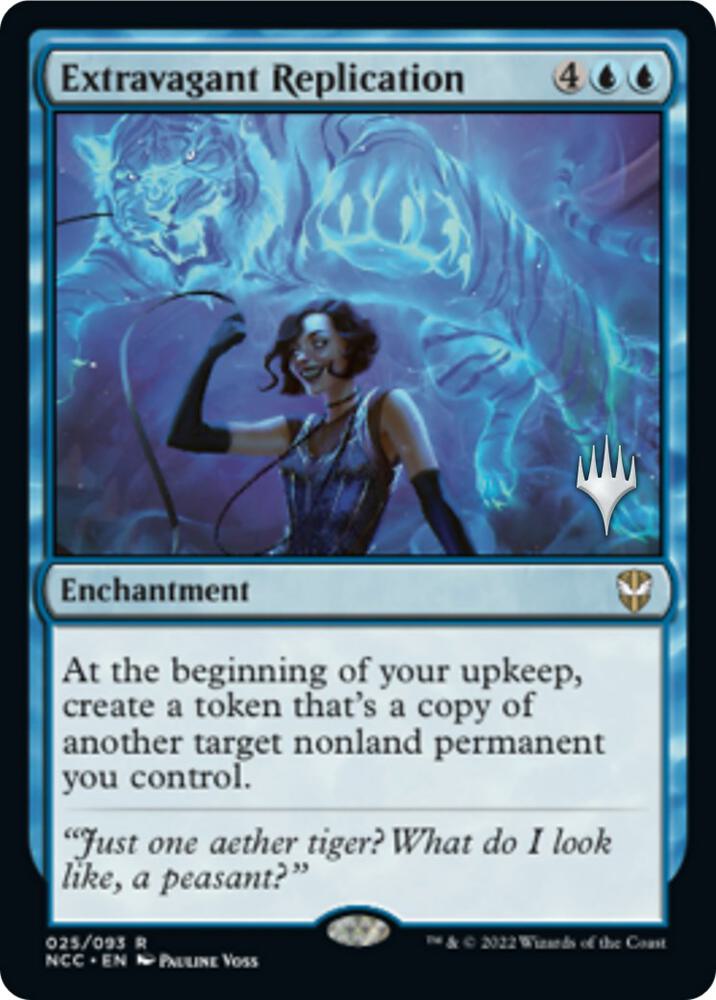 Extravagant Replication (25) [Streets of New Capenna Promos]