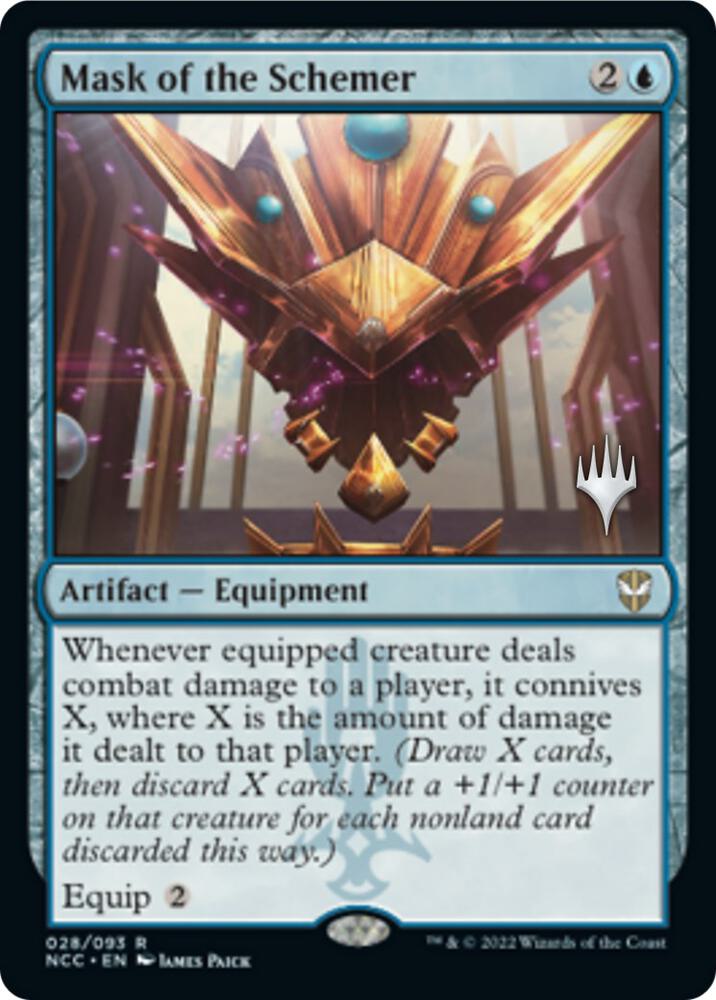 Mask of the Schemer (28) [Streets of New Capenna Promos]