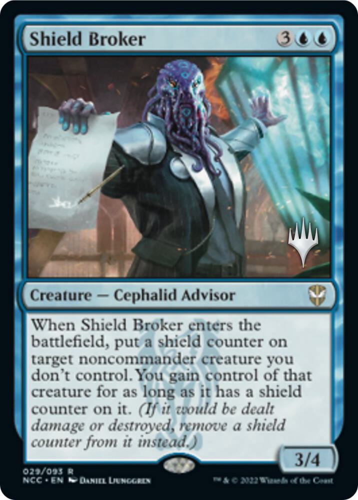 Shield Broker (29) [Streets of New Capenna Promos]