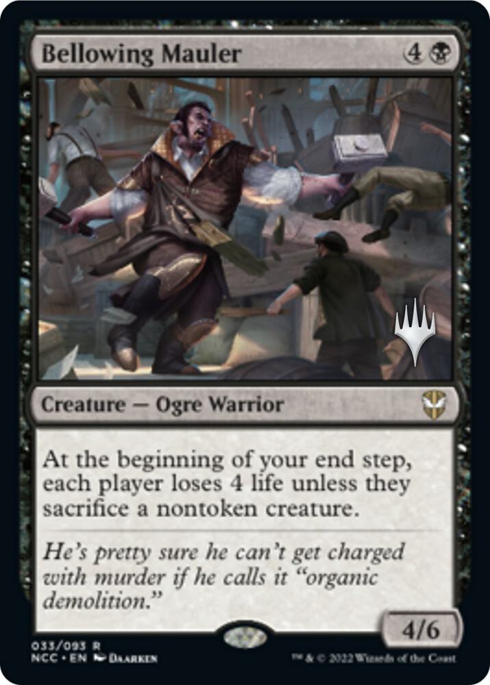 Bellowing Mauler (33) [Streets of New Capenna Promos]