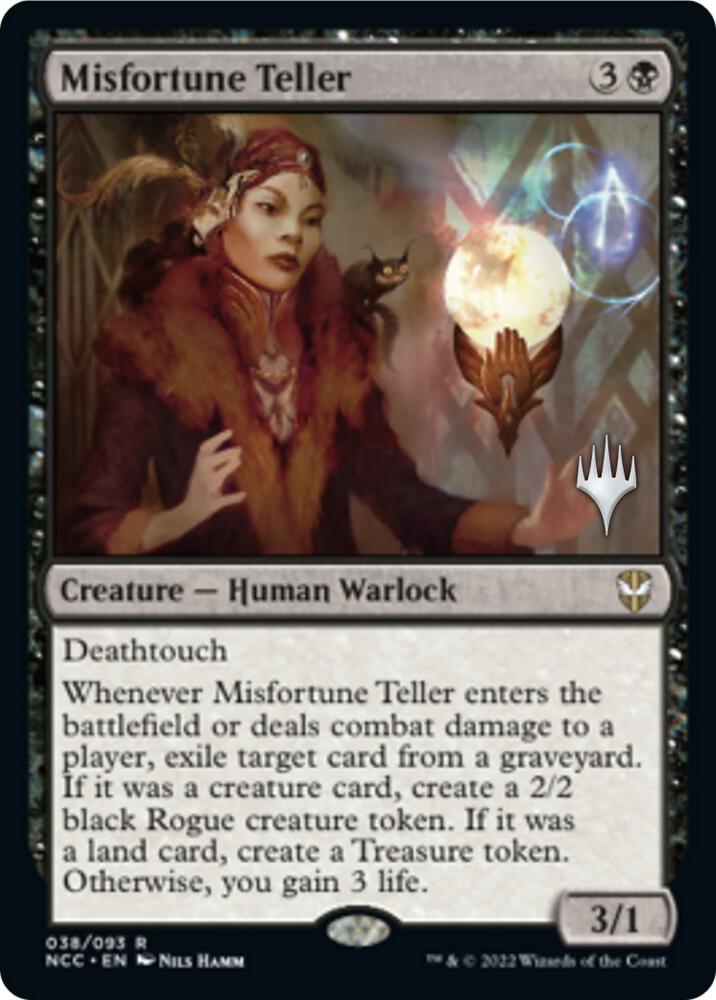 Misfortune Teller (38) [Streets of New Capenna Promos]