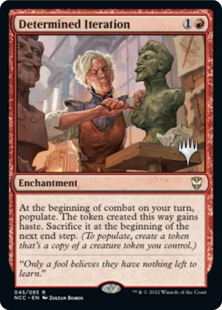 Determined Iteration (45) [Streets of New Capenna Promos]