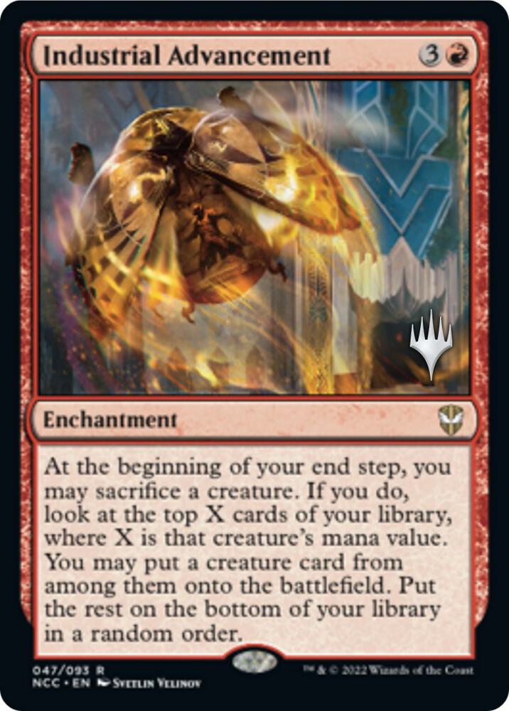 Industrial Advancement (47) [Streets of New Capenna Promos]