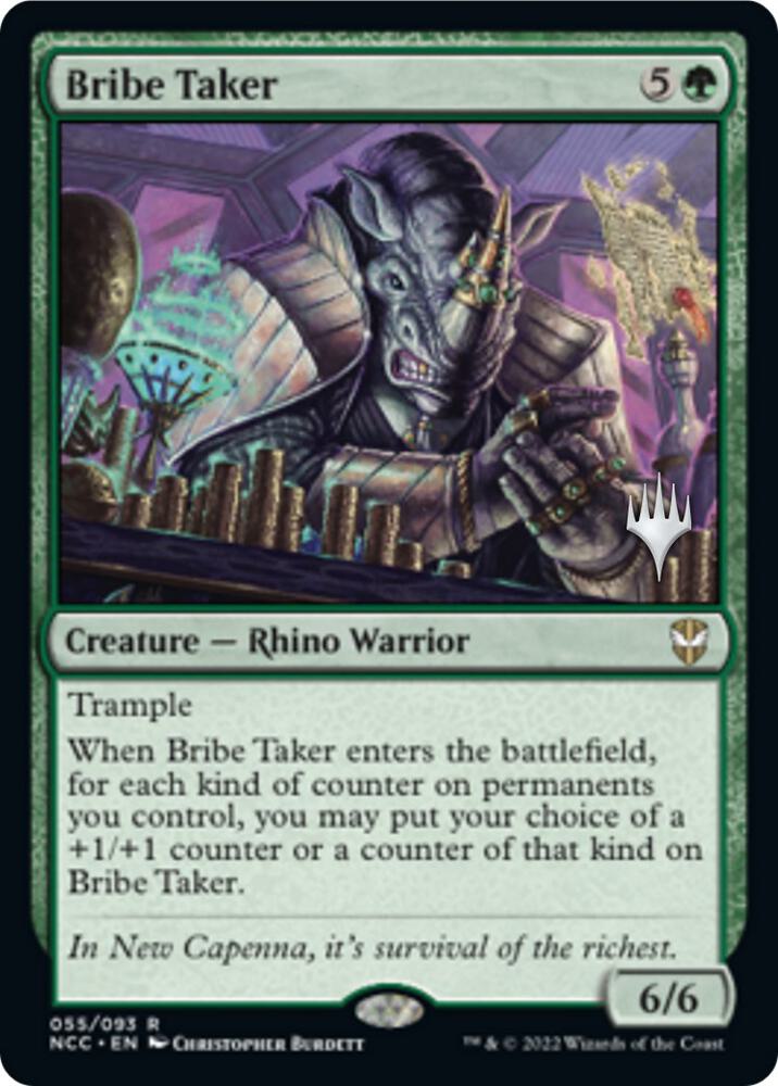 Bribe Taker (55) [Streets of New Capenna Promos]