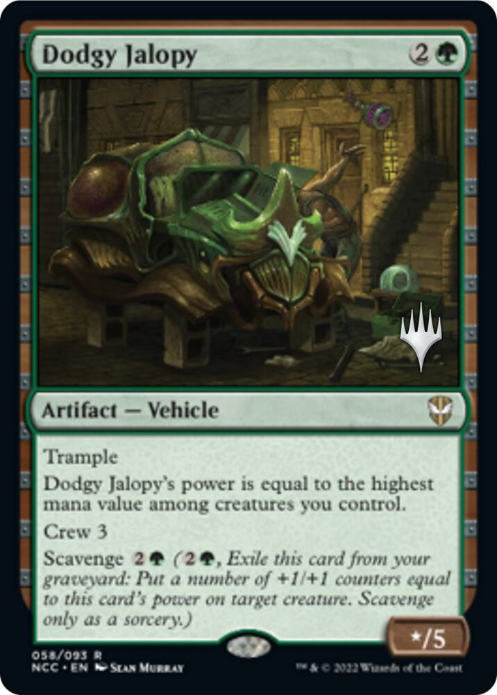 Dodgy Jalopy (58) [Streets of New Capenna Promos]