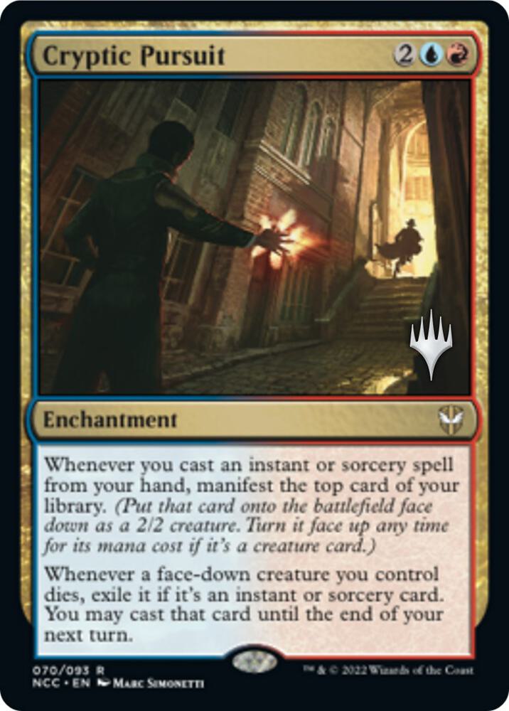 Cryptic Pursuit (70) [Streets of New Capenna Promos]