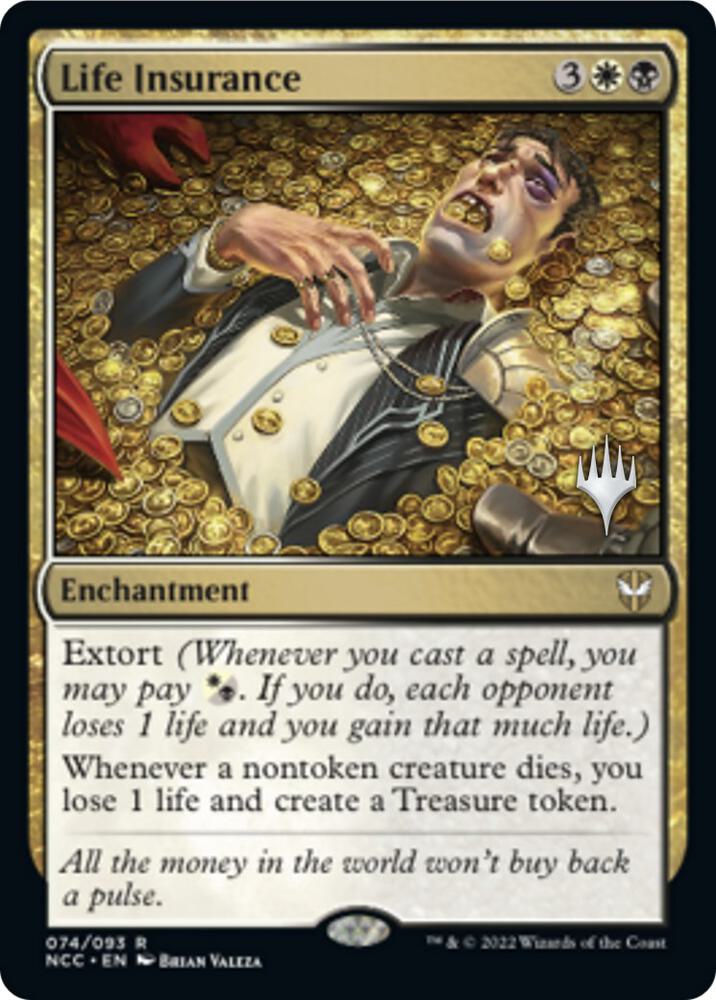 Life Insurance (74) [Streets of New Capenna Promos]