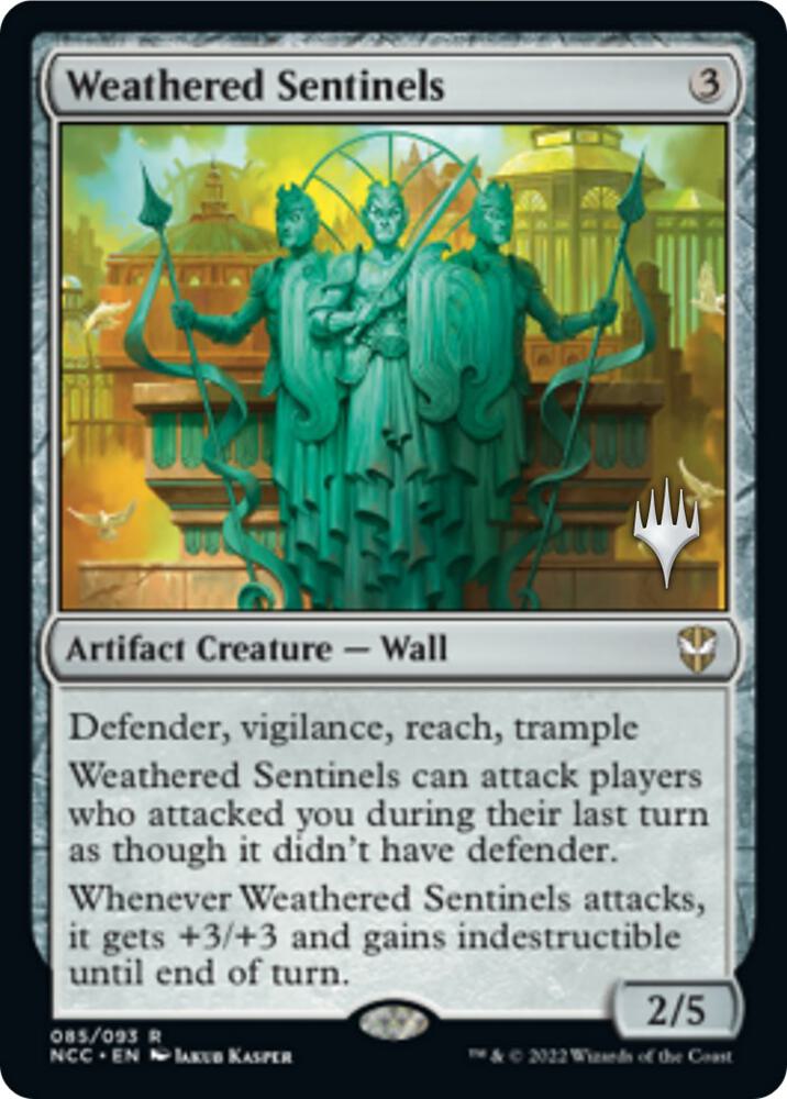Weathered Sentinels (85) [Streets of New Capenna Promos]