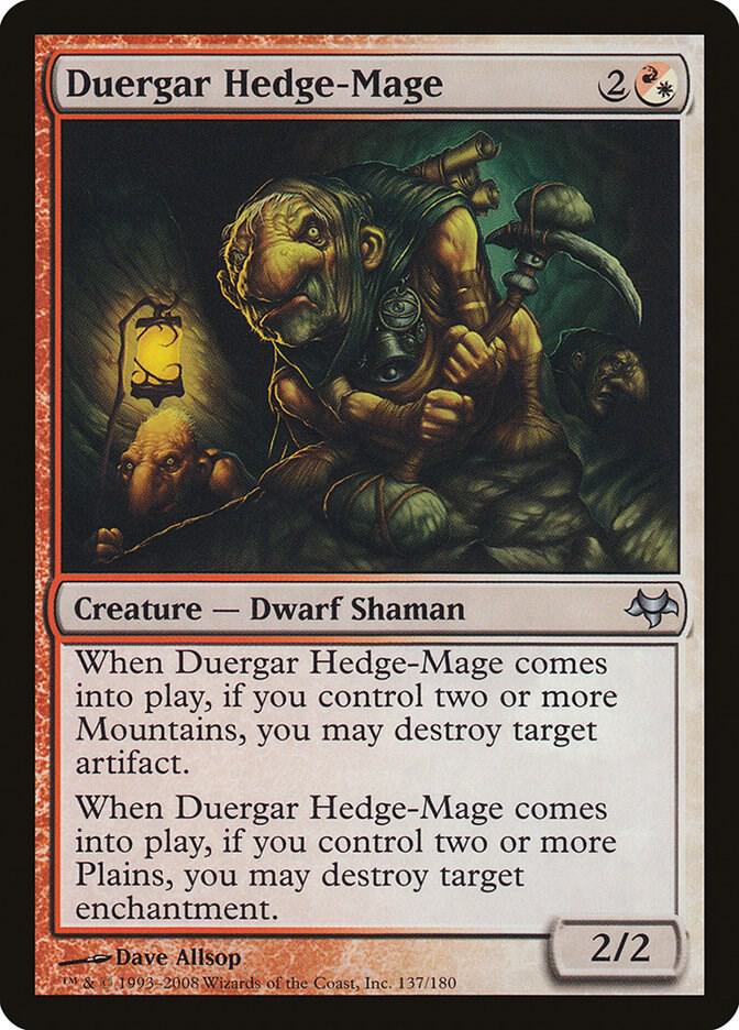 Duergar Hedge-Mage (137) [Eventide]