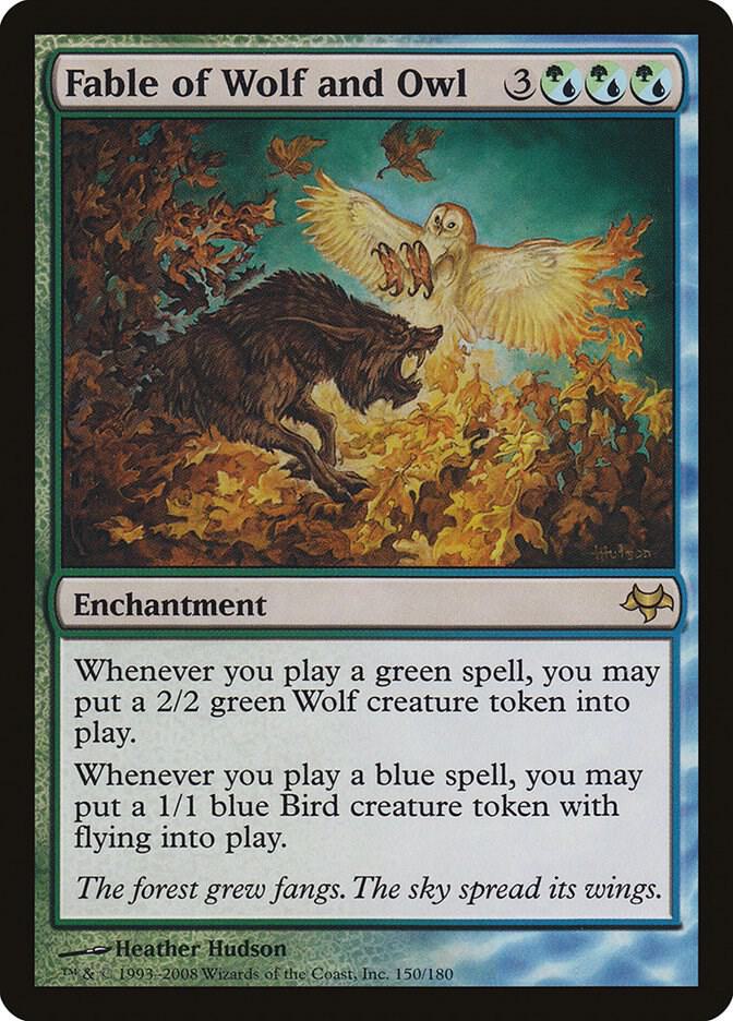 Fable of Wolf and Owl (150) [Eventide]