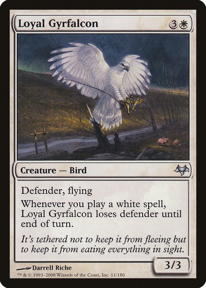 Loyal Gyrfalcon (11) [Eventide]