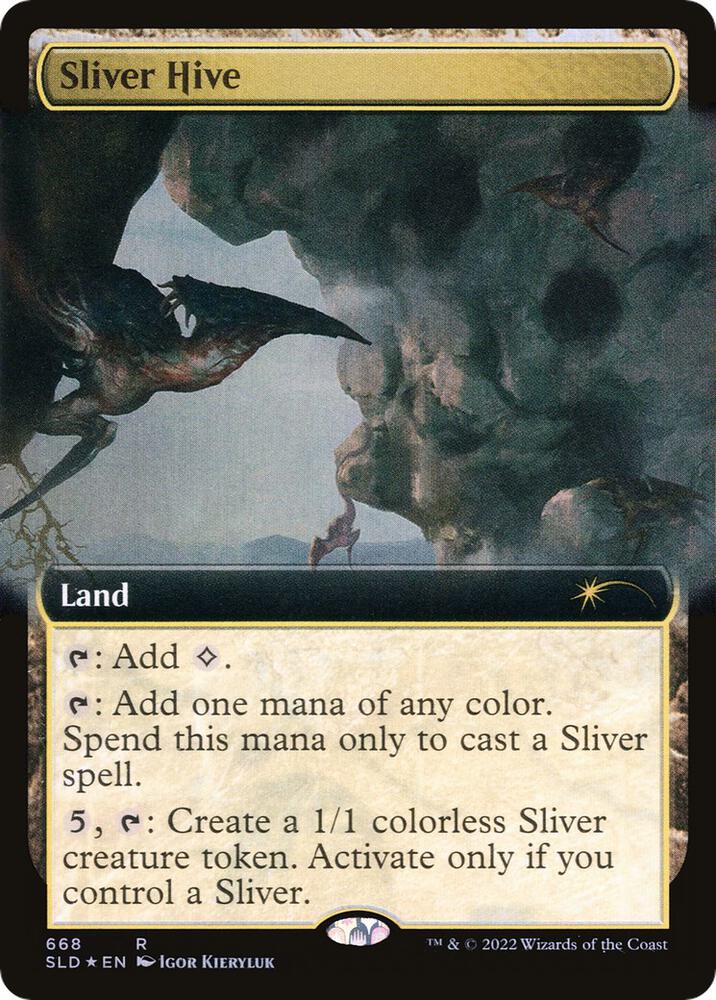 Sliver Hive (Extended Art) (668) [Secret Lair Drop] [Extended Art]