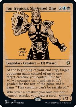 Jon Irenicus, Shattered One (Showcase) (425) [Commander Legends: Battle for Baldur's Gate] [Showcase]