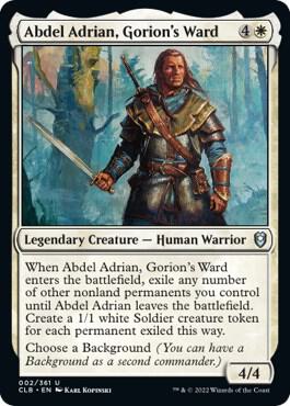 Abdel Adrian, Gorion's Ward (2) [Commander Legends: Battle for Baldur's Gate]