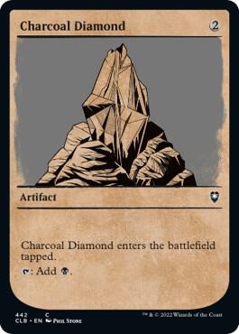 Charcoal Diamond (Showcase) (442) [Commander Legends: Battle for Baldur's Gate] [Showcase]