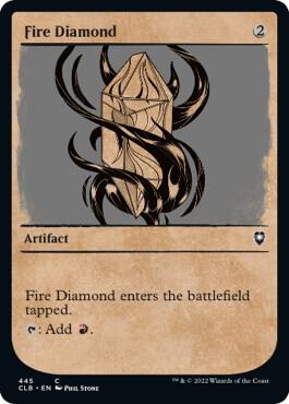 Fire Diamond (Showcase) (445) [Commander Legends: Battle for Baldur's Gate] [Showcase]