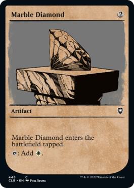 Marble Diamond (Showcase) (446) [Commander Legends: Battle for Baldur's Gate] [Showcase]