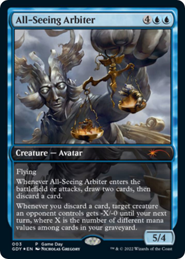 All-Seeing Arbiter (3) [Game Day Promos]