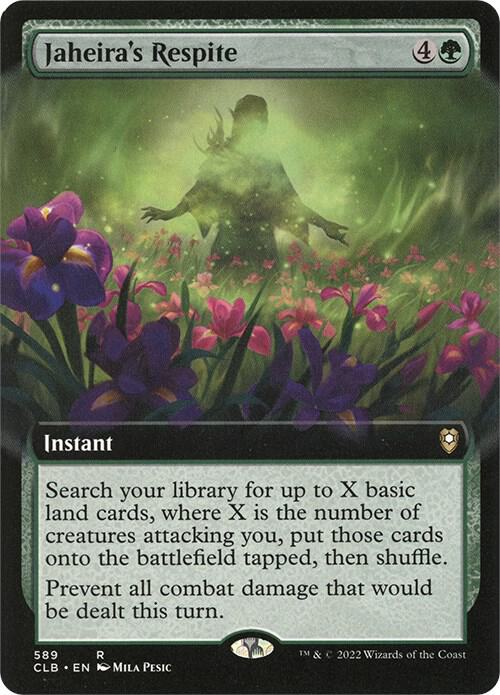 Jaheira's Respite (Extended Art) (589) [Commander Legends: Battle for Baldur's Gate] [Extended Art]