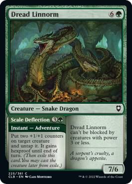 Dread Linnorm (225) [Commander Legends: Battle for Baldur's Gate]