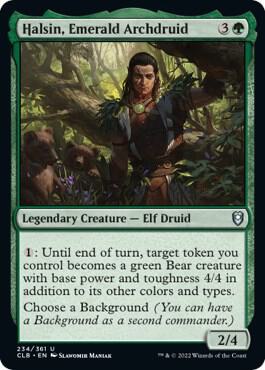Halsin, Emerald Archdruid (234) [Commander Legends: Battle for Baldur's Gate]