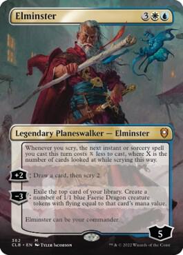 Elminster (Borderless) (362) [Commander Legends: Battle for Baldur's Gate] [Borderless]