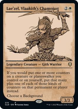 Lae'zel, Vlaakith's Champion (Showcase) (378) [Commander Legends: Battle for Baldur's Gate] [Showcase]
