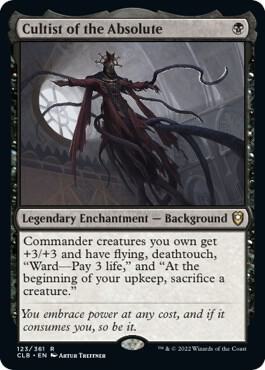 Cultist of the Absolute (123) [Commander Legends: Battle for Baldur's Gate]