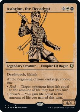 Astarion, the Decadent (Showcase) (413) [Commander Legends: Battle for Baldur's Gate] [Showcase]