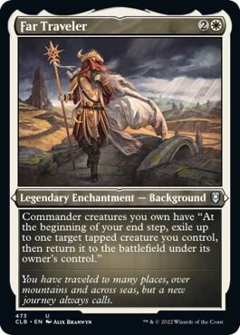 Far Traveler (Foil Etched) (473) [Commander Legends: Battle for Baldur's Gate]