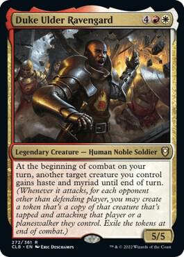 Duke Ulder Ravengard (272) [Commander Legends: Battle for Baldur's Gate]