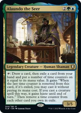 Alaundo the Seer (264) [Commander Legends: Battle for Baldur's Gate]